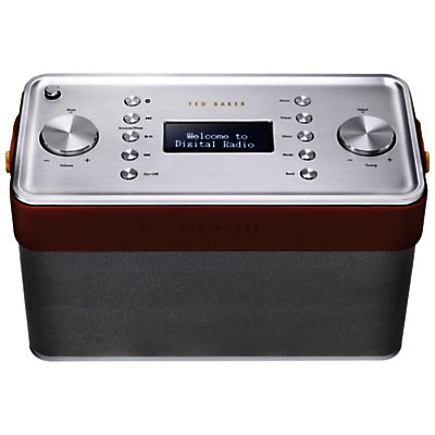 Ted Baker DAB/FM Radio & Bluetooth Speaker Brown